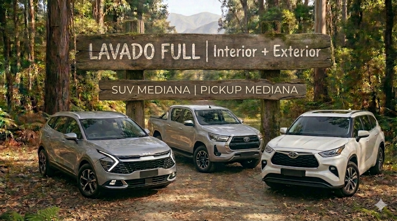 Lavado Exterior | SUV Mediana y Pick Up